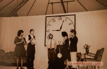 Civezzano, "La cantatrice calva" di Ionesco, 1989